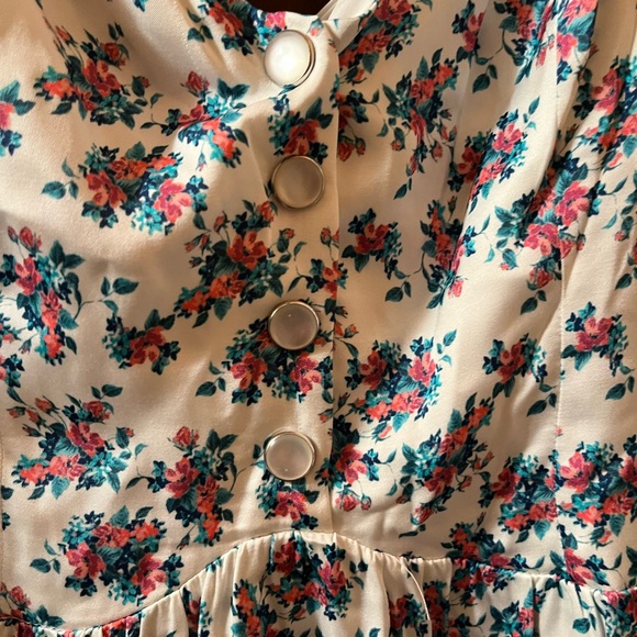NWT For Love And Lemons Taggart Floral Mini Dress - Picture 11 of 16